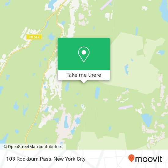 Mapa de 103 Rockburn Pass, West Milford (WEST MILFORD), NJ 07480
