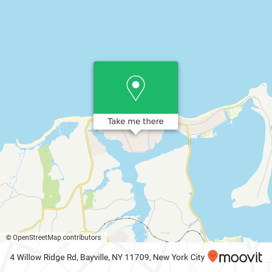 4 Willow Ridge Rd, Bayville, NY 11709 map