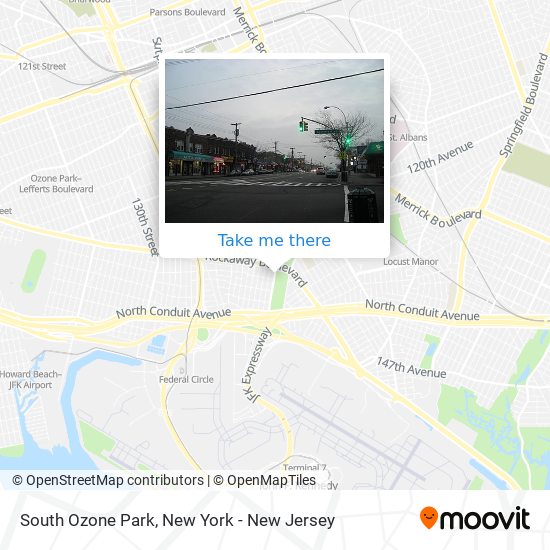 South Ozone Park map