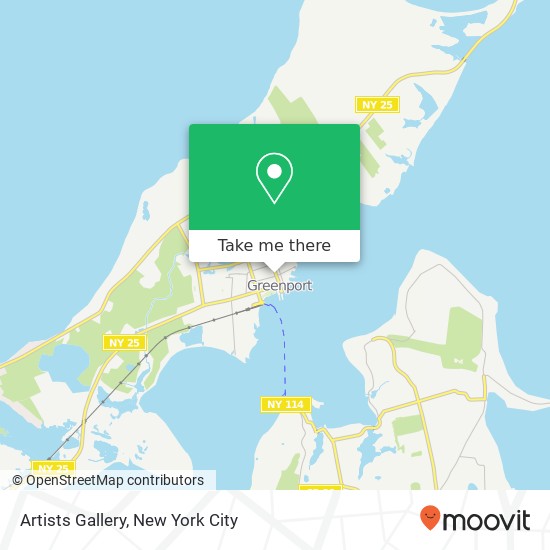 Artists Gallery map