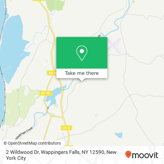 2 Wildwood Dr, Wappingers Falls, NY 12590 map