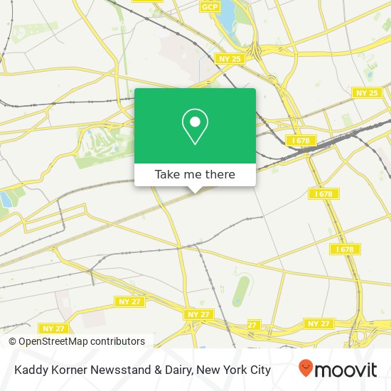 Mapa de Kaddy Korner Newsstand & Dairy