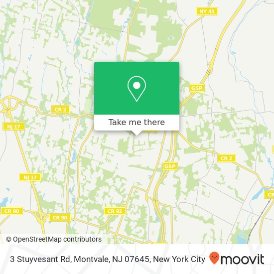 3 Stuyvesant Rd, Montvale, NJ 07645 map