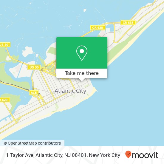 1 Taylor Ave, Atlantic City, NJ 08401 map