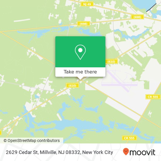 2629 Cedar St, Millville, NJ 08332 map
