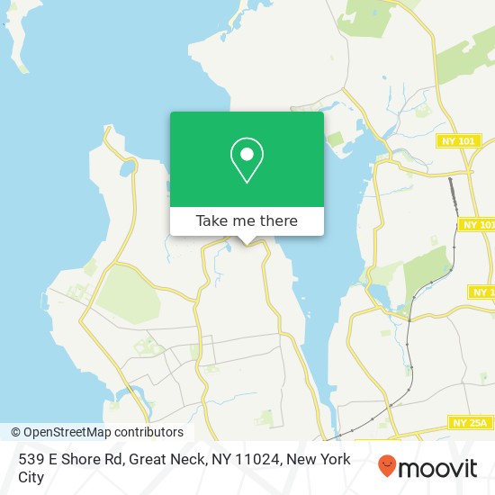 539 E Shore Rd, Great Neck, NY 11024 map