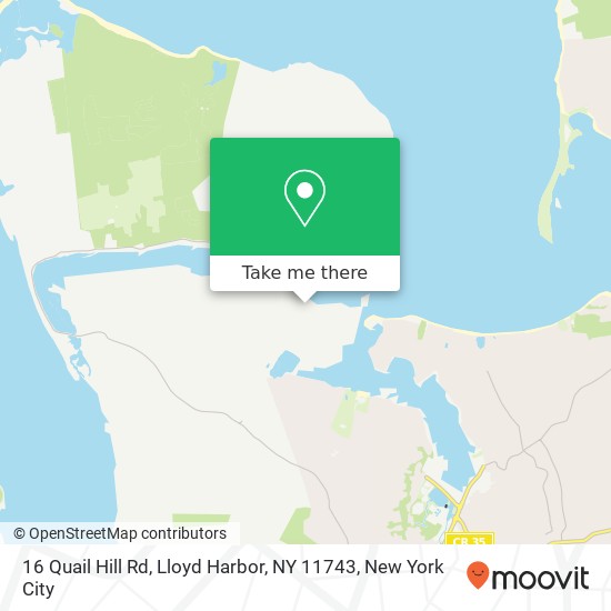 16 Quail Hill Rd, Lloyd Harbor, NY 11743 map