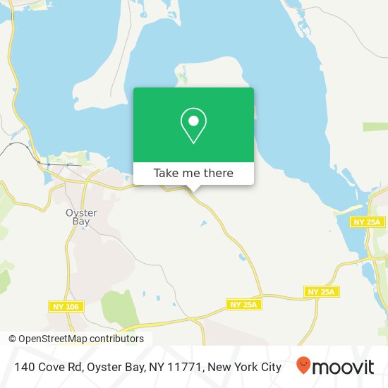 140 Cove Rd, Oyster Bay, NY 11771 map