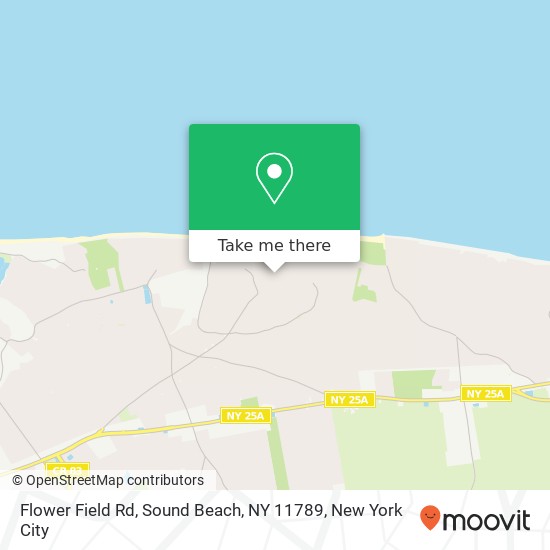 Flower Field Rd, Sound Beach, NY 11789 map