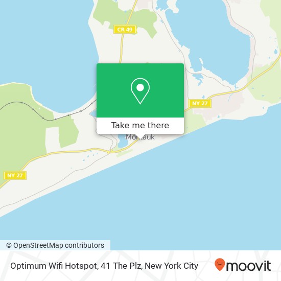Optimum Wifi Hotspot, 41 The Plz map