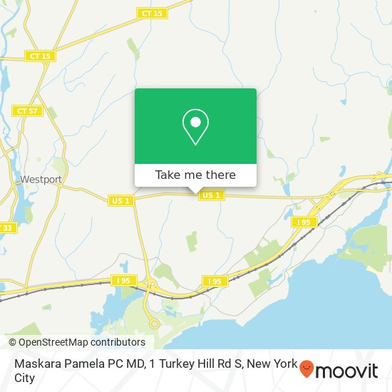 Maskara Pamela PC MD, 1 Turkey Hill Rd S map