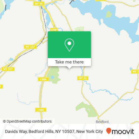 Davids Way, Bedford Hills, NY 10507 map