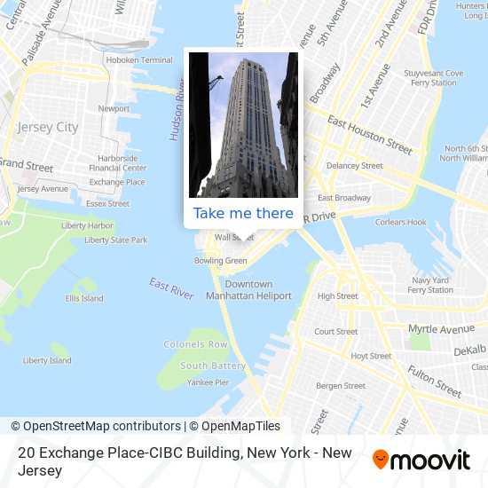 20 Exchange Place-CIBC Building map