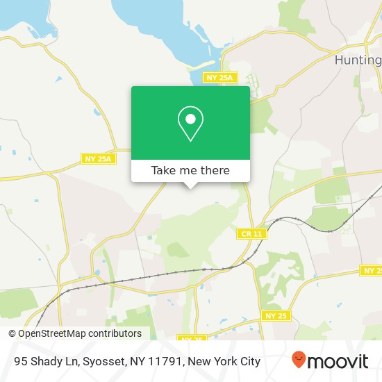 95 Shady Ln, Syosset, NY 11791 map