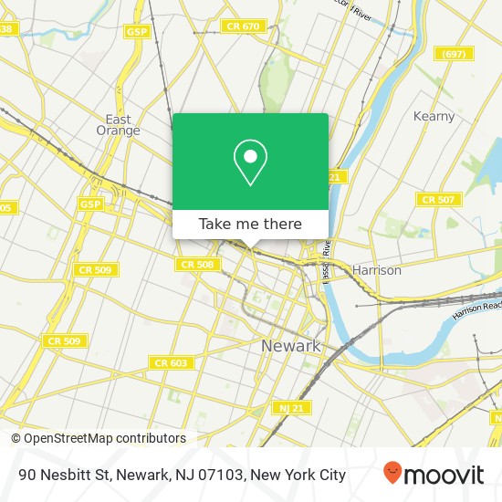 90 Nesbitt St, Newark, NJ 07103 map