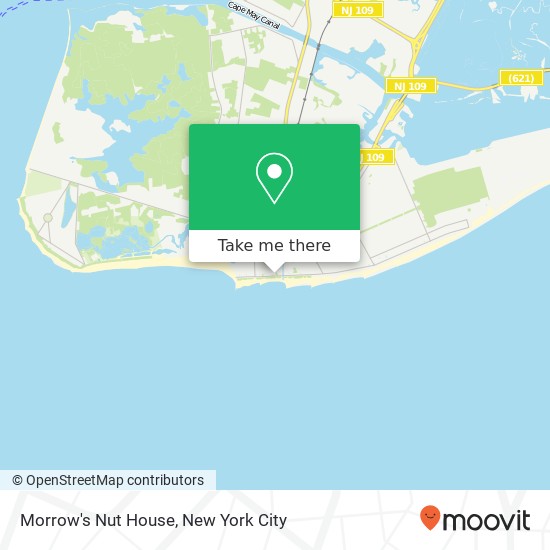 Morrow's Nut House, 227 Beach Ave map