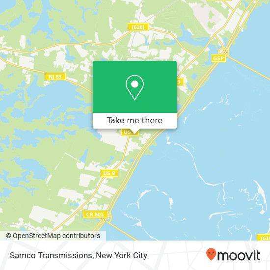 Samco Transmissions, 33 Clermont Dr map