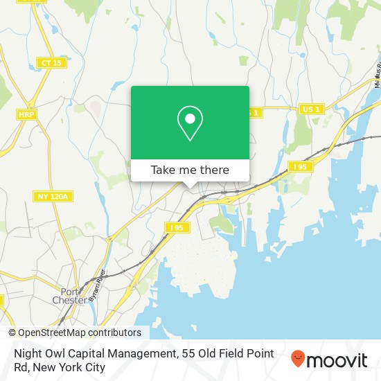 Night Owl Capital Management, 55 Old Field Point Rd map