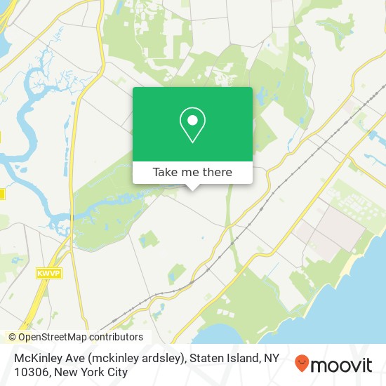 McKinley Ave (mckinley ardsley), Staten Island, NY 10306 map