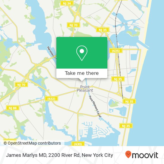 James Marlys MD, 2200 River Rd map