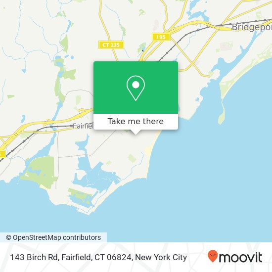 143 Birch Rd, Fairfield, CT 06824 map