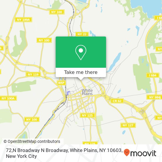 72,N Broadway N Broadway, White Plains, NY 10603 map