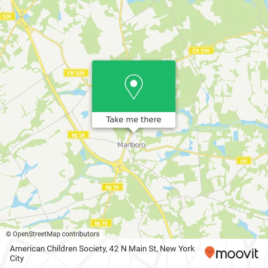 American Children Society, 42 N Main St map