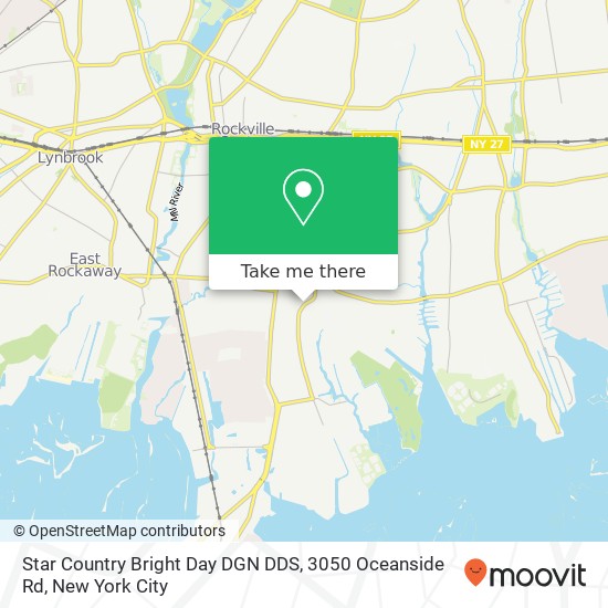 Mapa de Star Country Bright Day DGN DDS, 3050 Oceanside Rd