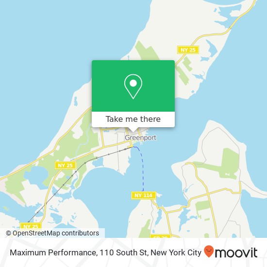 Maximum Performance, 110 South St map