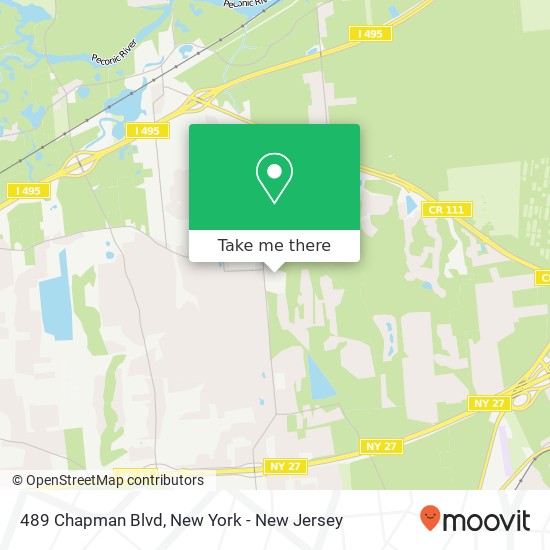 489 Chapman Blvd, Manorville, NY 11949 map