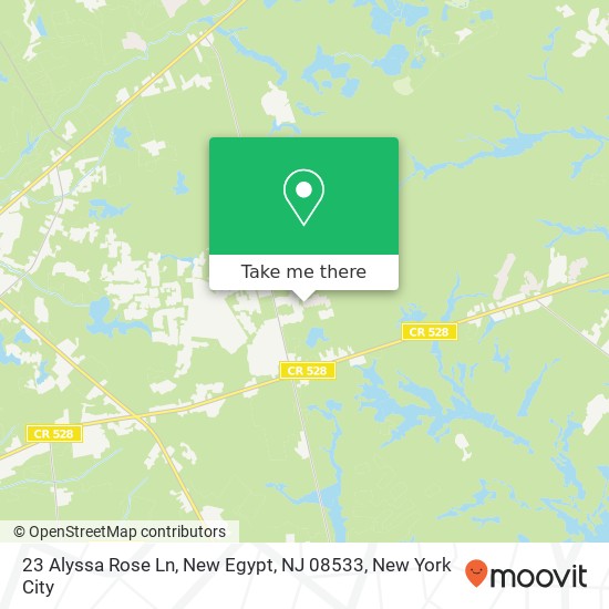 23 Alyssa Rose Ln, New Egypt, NJ 08533 map