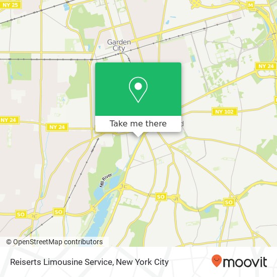 Mapa de Reiserts Limousine Service