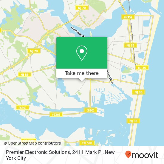 Premier Electronic Solutions, 2411 Mark Pl map