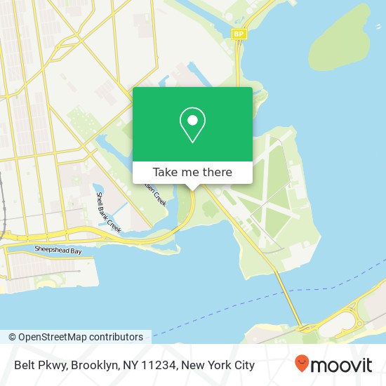 Mapa de Belt Pkwy, Brooklyn, NY 11234