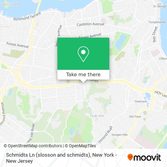 Schmidts Ln (slosson and schmidts) map