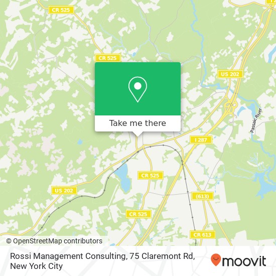 Mapa de Rossi Management Consulting, 75 Claremont Rd