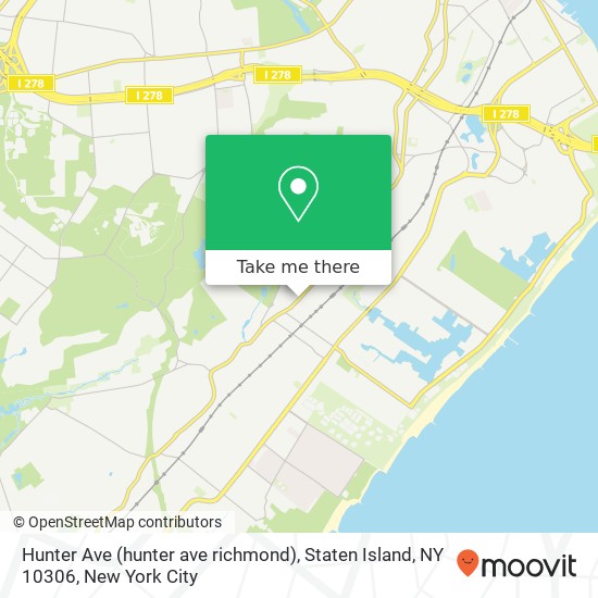 Hunter Ave (hunter ave richmond), Staten Island, NY 10306 map