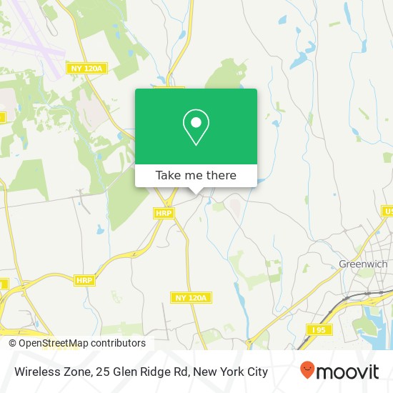 Mapa de Wireless Zone, 25 Glen Ridge Rd