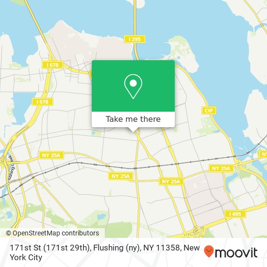 171st St (171st 29th), Flushing (ny), NY 11358 map