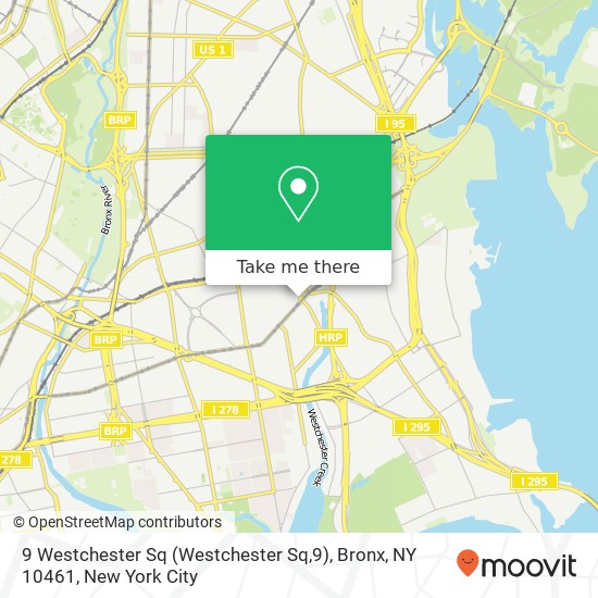 9 Westchester Sq (Westchester Sq,9), Bronx, NY 10461 map