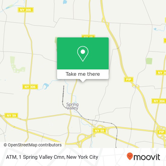 ATM, 1 Spring Valley Cmn map