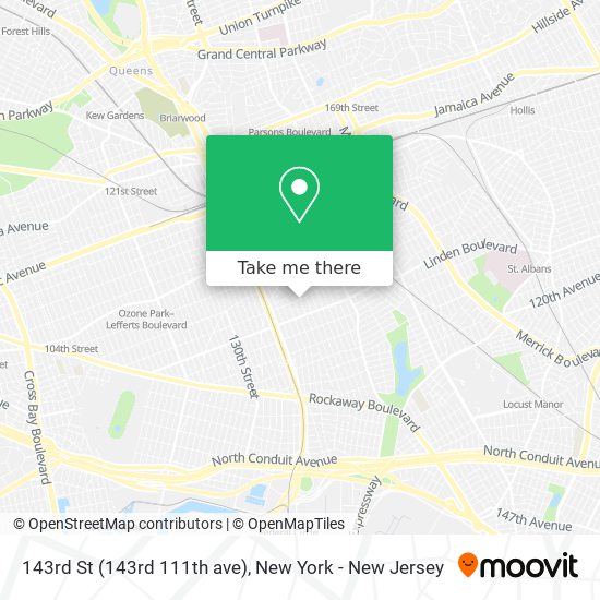 143rd St (143rd 111th ave) map