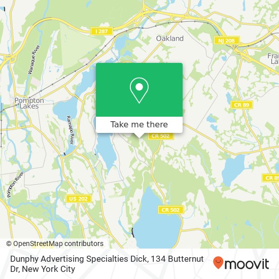 Dunphy Advertising Specialties Dick, 134 Butternut Dr map