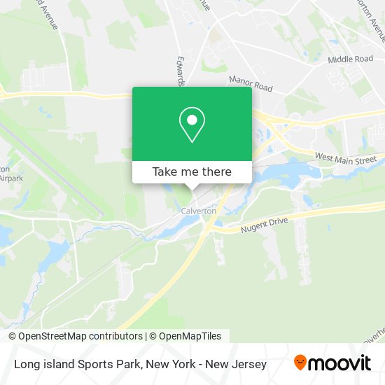 Mapa de Long island Sports Park