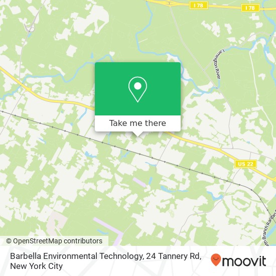 Barbella Environmental Technology, 24 Tannery Rd map