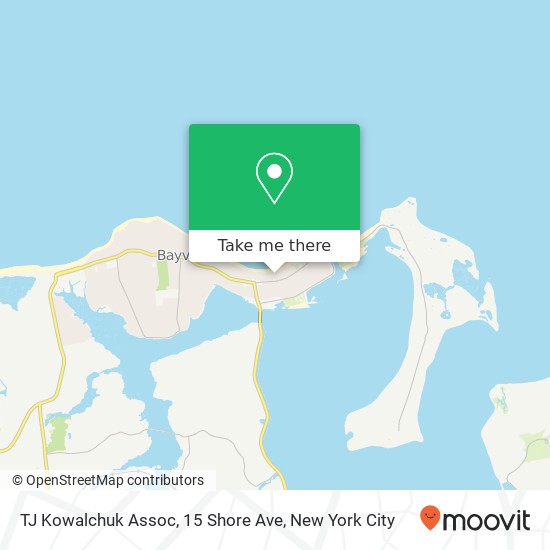 TJ Kowalchuk Assoc, 15 Shore Ave map