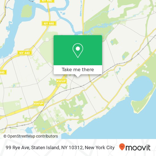 99 Rye Ave, Staten Island, NY 10312 map