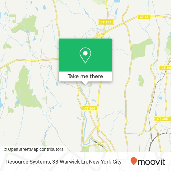 Resource Systems, 33 Warwick Ln map