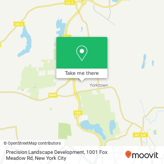 Precision Landscape Development, 1001 Fox Meadow Rd map