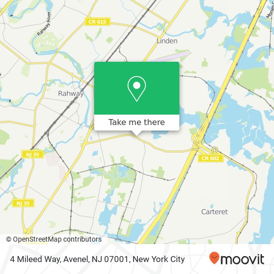 4 Mileed Way, Avenel, NJ 07001 map